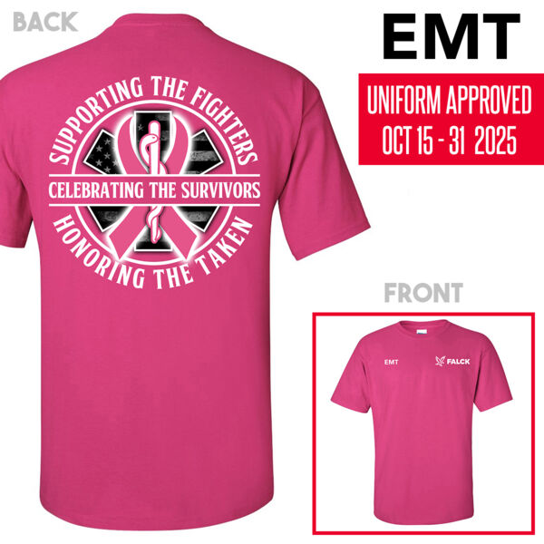 EMT - UNIFORM APPROVED 10/15 THRU 10/31 - BREAST CANCER 2025 - S9HV68 Thumbnail