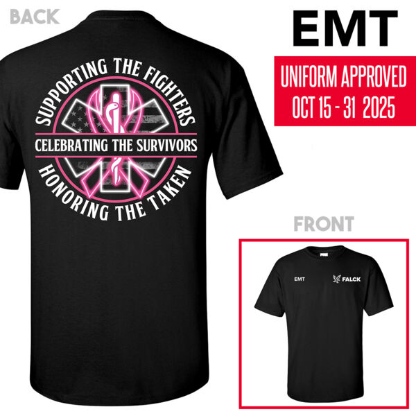 EMT - UNIFORM APPROVED 10/15 THRU 10/31 - BREAST CANCER 2025 - WT6Z2Q Thumbnail