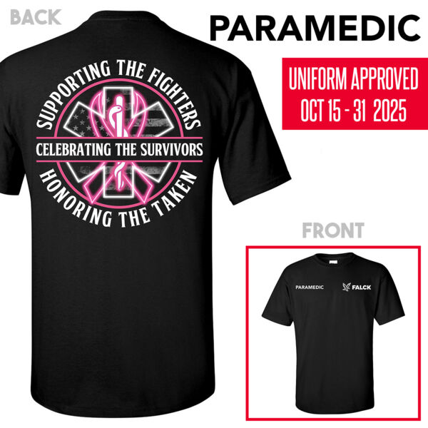 PARAMEDIC - UNIFORM APPROVED 10/15 THRU 10/31 - BREAST CANCER 2025 - PBCAV1 Thumbnail